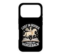 Lost In Books Found On Horseback Equestrian Reading Case for iPhone 17 Pro