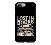 Lost In Books Found On Horseback Equestrian Reading Case for iPhone 7 Plus/8 Plus
