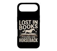 Lost In Books Found On Horseback Equestrian Reading Case for iPhone Air