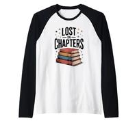 Lost in Chapters for Book Lovers Raglan Baseball Tee