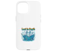 Lost In Depth Sunken Ship Ocean Mystery Design Case for iPhone 15