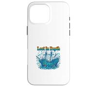 Lost In Depth Sunken Ship Ocean Mystery Design Case for iPhone 16 Pro Max
