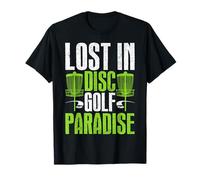 Lost in Disc Golf Paradise Course Vibes Player T-Shirt