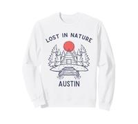 Lost In Nature Vacation Travel Austin Sweatshirt