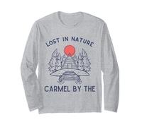 Lost in Nature Vacation Travel Carmel by The Sea Long Sleeve T-Shirt