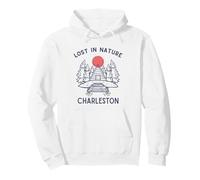 Lost In Nature Vacation Travel Charleston Pullover Hoodie