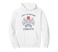 Lost In Nature Vacation Travel Charlotte Pullover Hoodie