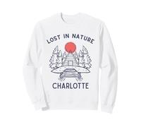 Lost In Nature Vacation Travel Charlotte Sweatshirt