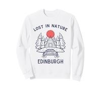 Lost In Nature Vacation Travel Edinburgh Sweatshirt
