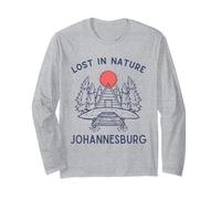 Lost in Nature Vacation Travel Johannesburg Long Sleeve T-Shirt