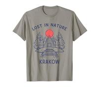 Lost in Nature Vacation Travel Krakow T-Shirt