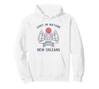 Lost In Nature Vacation Travel New Orleans Pullover Hoodie