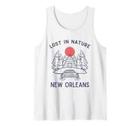 Lost in Nature Vacation Travel New Orleans Tank Top
