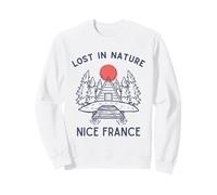 Lost In Nature Vacation Travel Nice France Sweatshirt
