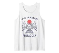 Lost in Nature Vacation Travel Pensacola Beach Tank Top