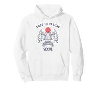 Lost In Nature Vacation Travel Seoul Pullover Hoodie