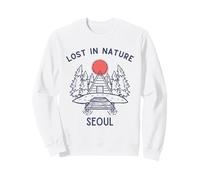 Lost In Nature Vacation Travel Seoul Sweatshirt