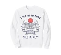 Lost In Nature Vacation Travel Siesta Key Sweatshirt
