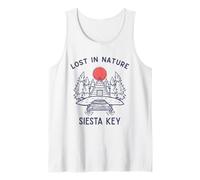 Lost in Nature Vacation Travel Siesta Key Tank Top