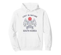Lost In Nature Vacation Travel South Korea Pullover Hoodie