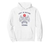 Lost In Nature Vacation Travel Vienna Pullover Hoodie