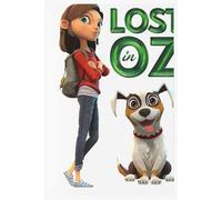 Lost in Oz Journal: 6x9 inches composition notebook featuring 110 lined pages, white paper and glossy cover