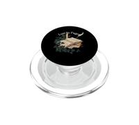 Lost in Pages Dark Academia Book Lover Vintage Reader PopSockets PopGrip for MagSafe