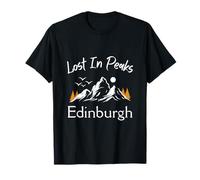 Lost in Peaks Vacation Travel Edinburgh United Kingdom T-Shirt