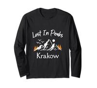 Lost in Peaks Vacation Travel Krakow Poland Long Sleeve T-Shirt