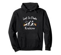 Lost In Peaks Vacation Travel Krakow Poland Pullover Hoodie