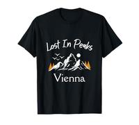 Lost in Peaks Vacation Travel Vienna Vienna T-Shirt