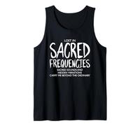 Lost in Sacred Frequencies Mindfulness Meditation Zen Yoga Tank Top