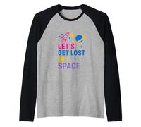 Lost In Space Constellation Astronomy Men's Raglan Baseball Tee