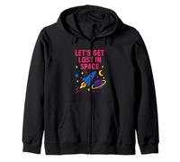 Lost In Space Constellation Astronomy Men's Zip Hoodie