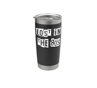 Lost in the 80s Stainless Steel Insulated Tumbler