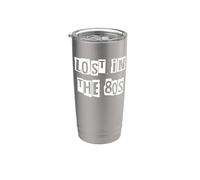 Lost in the 80s Stainless Steel Insulated Tumbler
