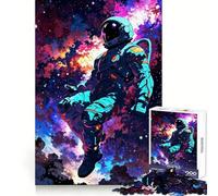 Lost in The Cosmic Ballet 1000-piece Puzzle for Adults Cognitive Train Tight Connection Pattern Build Wall Art (38x26cm)