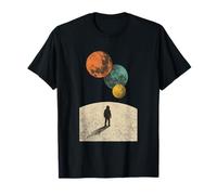 Lost in The Cosmos Cool Astronaut Space Traveler Design T-Shirt