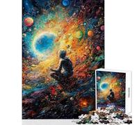 Lost In The Expanse 1000 Teenager Pieces Jigsaw Puzzle Stimulate Focus And Mental Precision Serene Soothing Leisure Game (38x52cm)