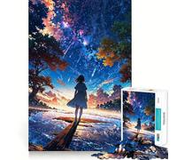Lost in The Landscape Jigsaw for Adults 1000 Pieces Brain Calisthen Clean Connection Pattern Assemble Ideal Decor (38x52cm)
