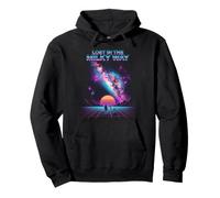 Lost in the Milky Way Stargazer Pullover Hoodie