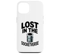 Lost In The Socketverse 10MM Socket Car Guy Car Mechanic Case for iPhone 13