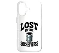 Lost In The Socketverse 10MM Socket Car Guy Car Mechanic Case for iPhone 17