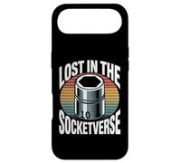 Lost In The Socketverse 10MM Socket Car Guy Car Mechanic Case for iPhone Air