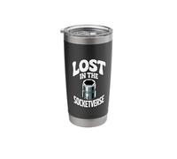 Lost in The Socketverse 10MM Socket Car Guy Car Mechanic Stainless Steel Insulated Tumbler