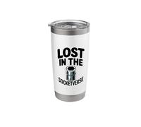 Lost in The Socketverse 10MM Socket Car Guy Car Mechanic Stainless Steel Insulated Tumbler