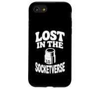 Lost In The Socketverse 10MM Socket Car Guy Funny Mechanic Case for iPhone SE (2020) / 7/8