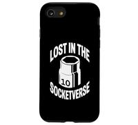 Lost In The Socketverse 10MM Socket Car Guy Funny Mechanic Case for iPhone SE (2020) / 7/8