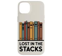 Lost in the Stacks Bookworm Book Lover Case for iPhone 14 Plus