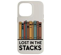 Lost in the Stacks Bookworm Book Lover Case for iPhone 14 Pro Max